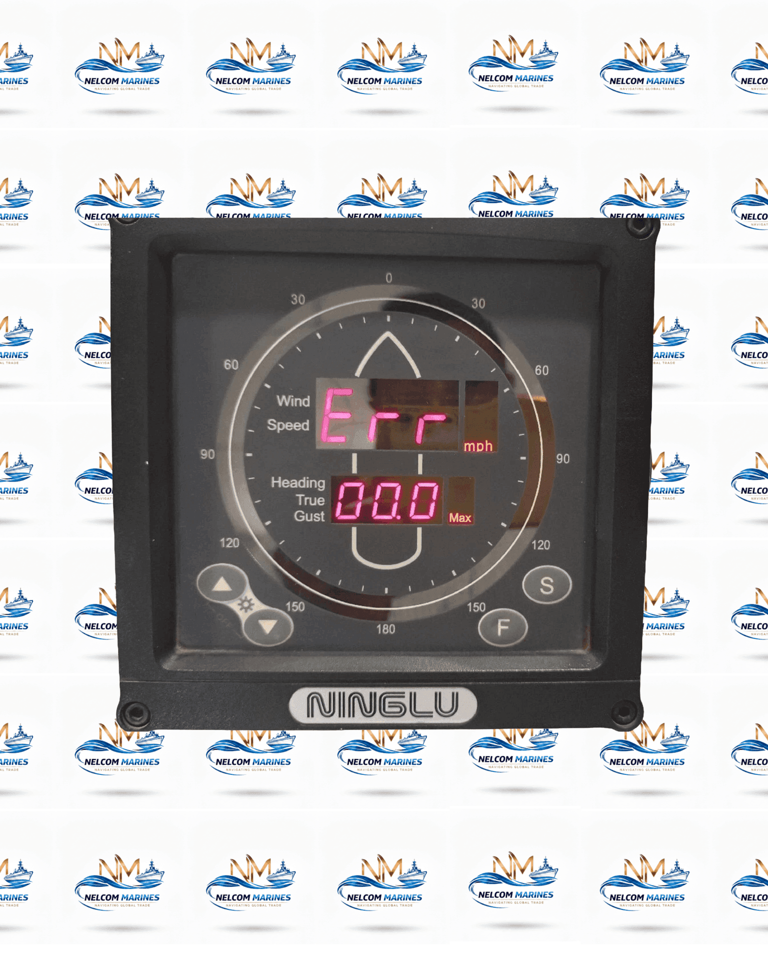 Used SIMRAD IS12 E03897W SIMRAD IS12 DIS E03897W ANEMOMETER DISPLAY - MARINE NAVIGATION - Alang Marine Spares